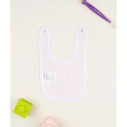 Prenatal Babero rosa claro para bebé con estampado blanco* Recién Nacido·Ropa Y Accesorios|Ropa Y Accesorios·Baberos