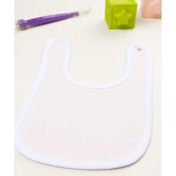 Prenatal Babero rosa claro para bebé con estampado blanco* Recién Nacido·Ropa Y Accesorios|Ropa Y Accesorios·Baberos