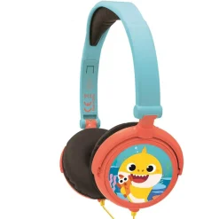 LEXIBOOK Baby Shark - Auriculares estéreo plegables