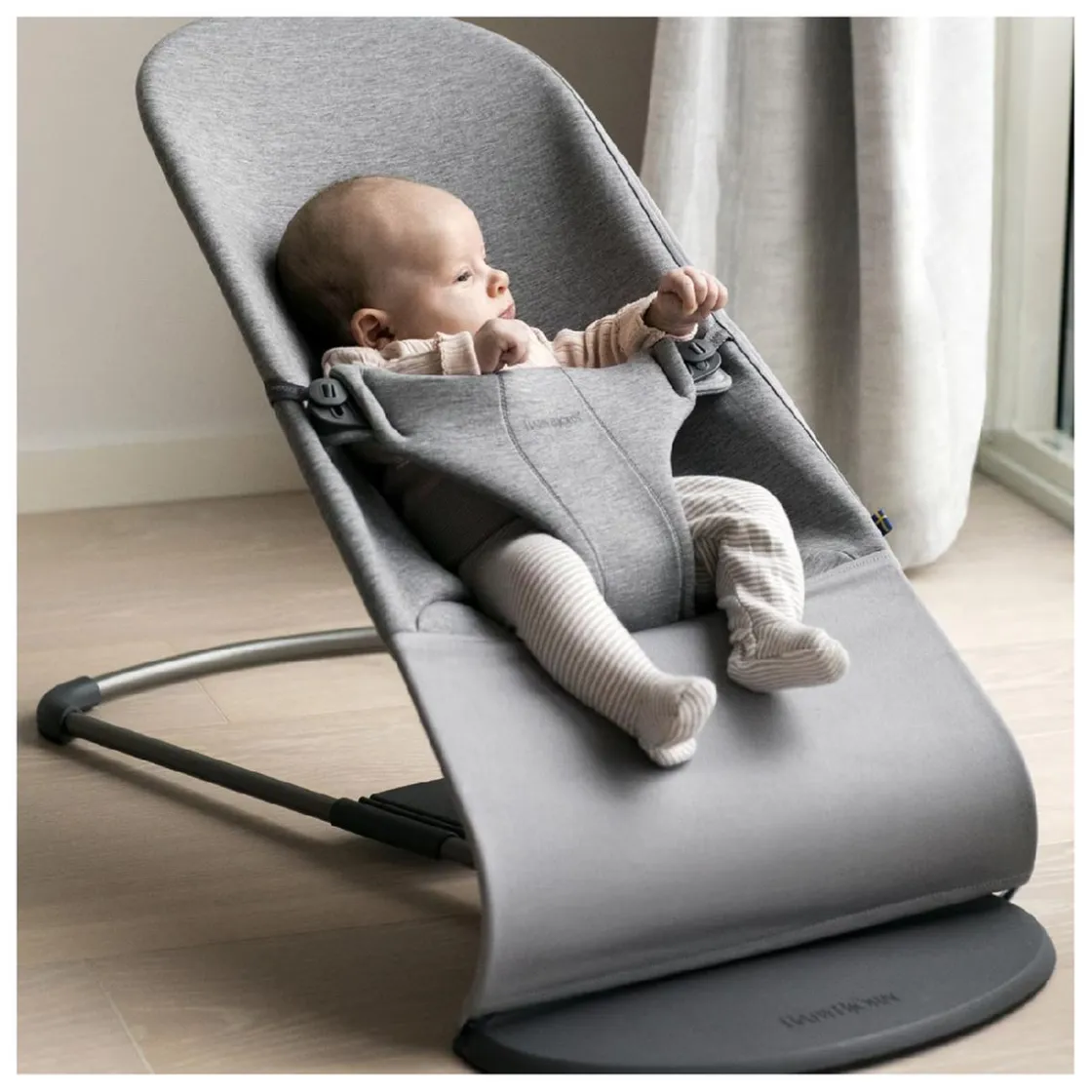 BABYBJORN Babybjörn - Hamaca Bliss 3D gris claro* Entretenimiento·Hamacas Y Columpios