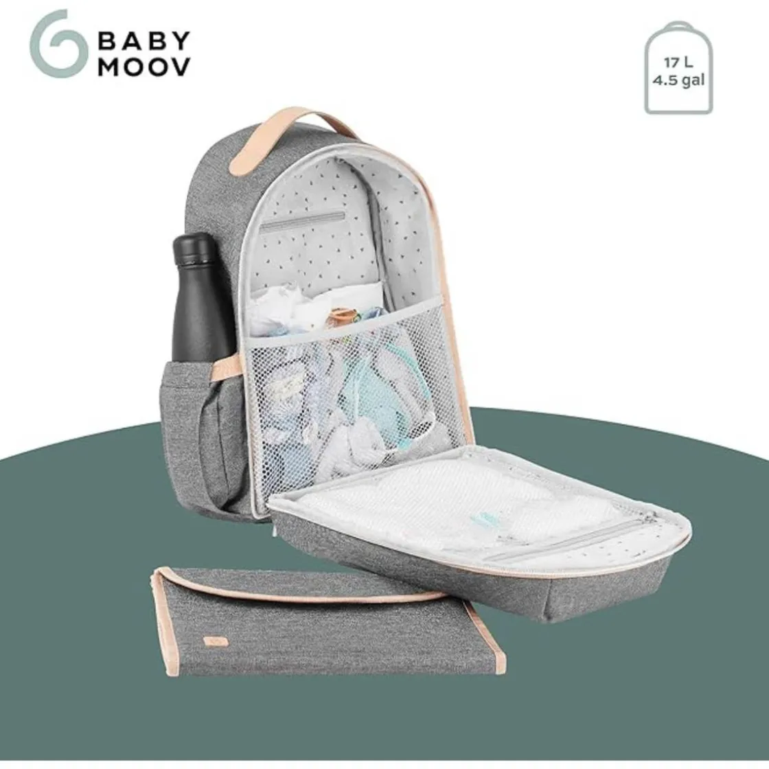 BABYMOOV - Mochila cambiador - Le Pyla