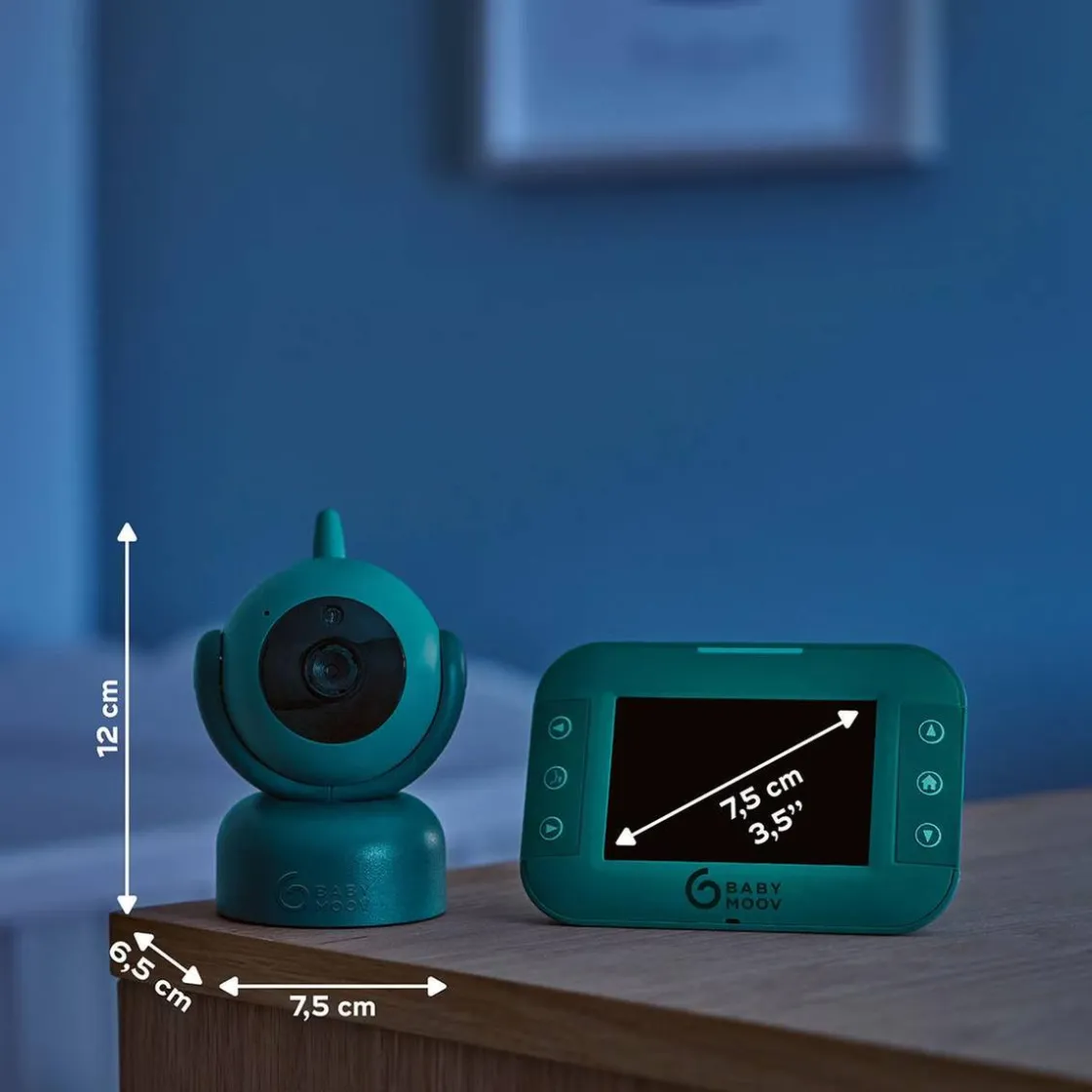 BABYMOOV - Vigilabebés Motorizado - Yoo Twist* Seguridad·Vigilabebés