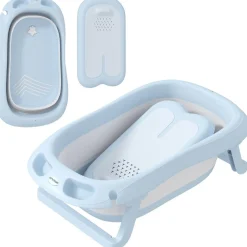 AIYAPLAY Bañera plegable para bebé Azul* Baño Y Accesorios·Bañeras Y Accesorios