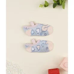 Prenatal Bailarinas gris/rosa para niña