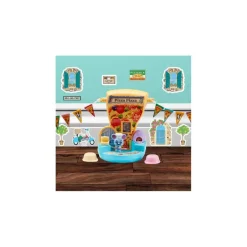 BANDAI - Pizzería Mouse in The House: Playset Juego Imaginativo* Coleccionables Y Mini Mundos