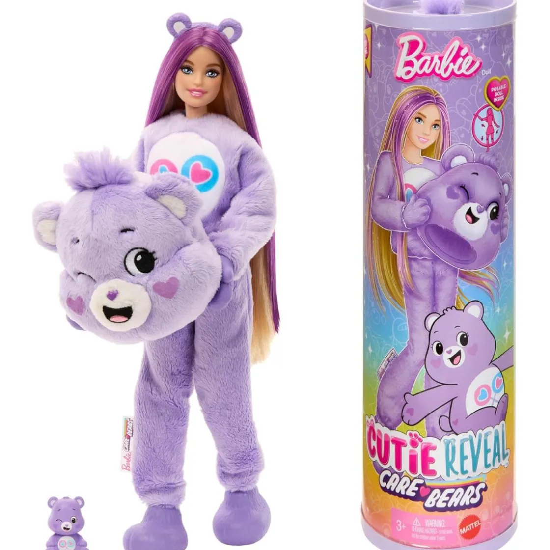 MATTEL Barbie - Cutie Reveal - Care Bears (varios modelos)* Muñecas