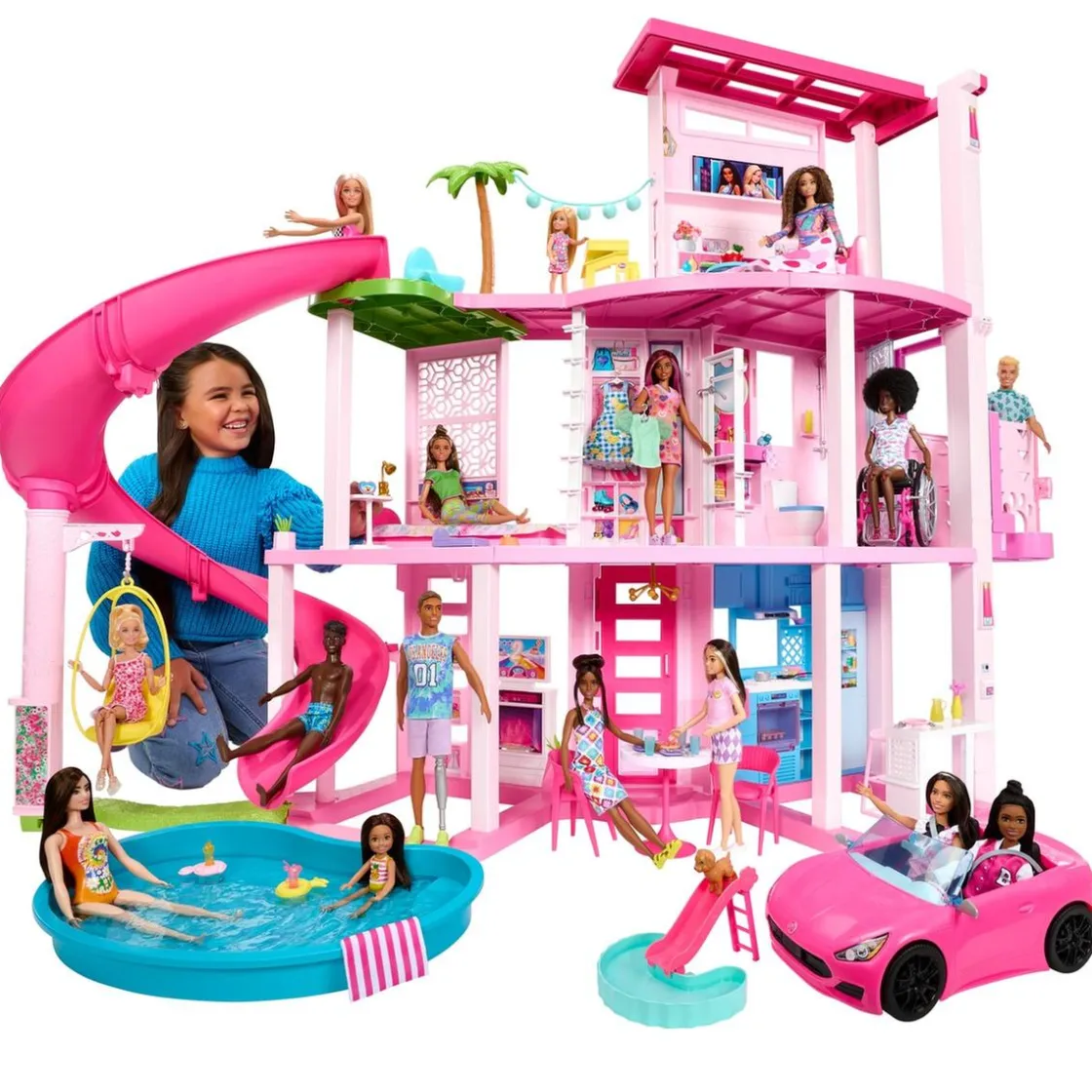 MATTEL Barbie - Casa Dreamhouse* Muñecas