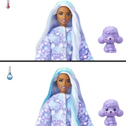 MATTEL Barbie - Cutie Reveal Camisetas Cozy Caniche* Muñecas