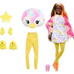 MATTEL Barbie - Cutie Reveal muñeca pingüino