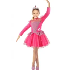 BARBIE - Disfraz de princesa bailarina 5-7 años (107 cm)