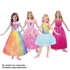 BARBIE - Disfraz infantil 5-7 años (varios modelos)