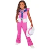 RUBIE'S Barbie - Disfraz infantil Barbie Cowgirl 5-6 años* Disfraces|Halloween