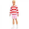 MATTEL Barbie - Ken Fashionista con polo de rayas* Muñecas