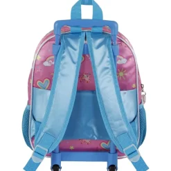 KARACTER MANIA Barbie - Mochila infantil 3D con ruedas, Rosa ㅤ* Material Escolar