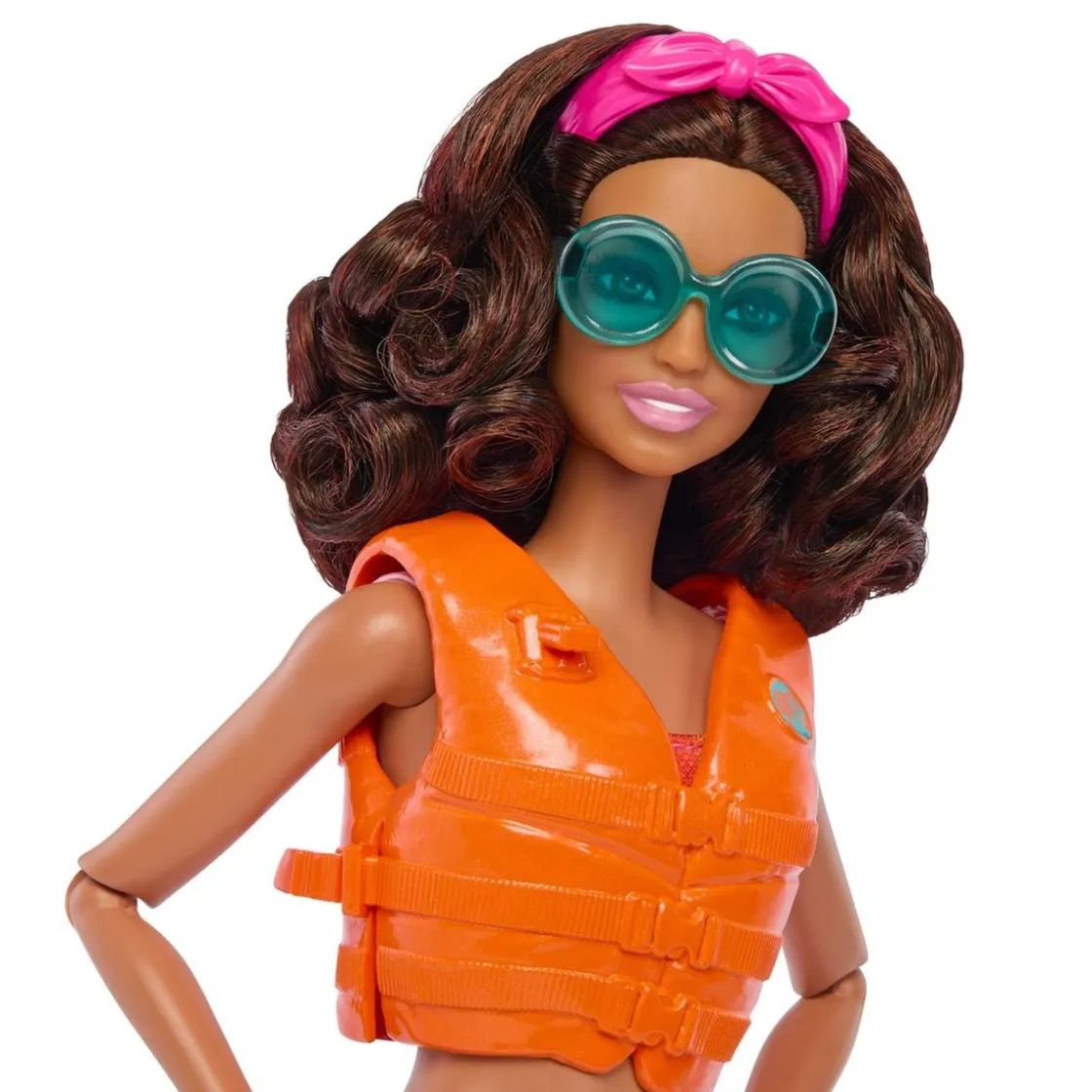 MATTEL Barbie - Muñeca Barbie con tabla de surf y accesorios ㅤ* Muñecas
