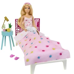 MATTEL Barbie - Muñeca con dormitorio y accesorios incluidos ㅤ* Muñecas