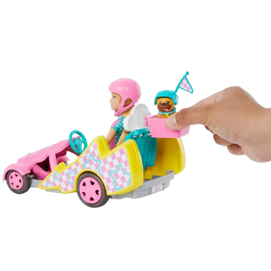 MATTEL Barbie - Muñeca con kart, mascota y accesorios de aventura ㅤ* Muñecas