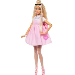 MATTEL Barbie - Muñeca Deluxe Style vestido con lazo* Muñecas