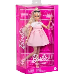 MATTEL Barbie - Muñeca Deluxe Style vestido con lazo* Muñecas