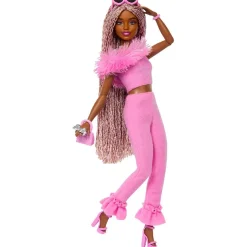 MATTEL Barbie - Muñeca Deluxe Style con trenzas