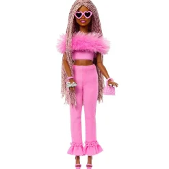 MATTEL Barbie - Muñeca Deluxe Style con trenzas
