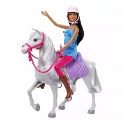 MATTEL Barbie - Muñeca equitación con caballo* Muñecas