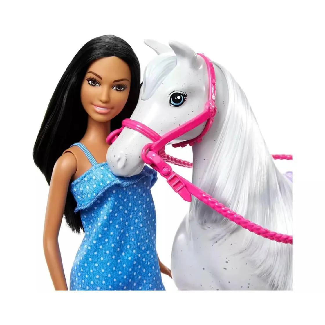 MATTEL Barbie - Muñeca equitación con caballo* Muñecas