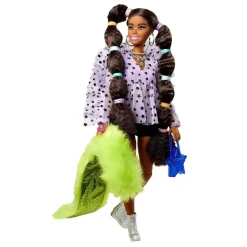 MATTEL Barbie - Muñeca Extra - Coletas burbujas