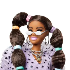 MATTEL Barbie - Muñeca Extra - Coletas burbujas