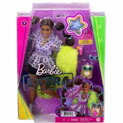 MATTEL Barbie - Muñeca Extra - Coletas burbujas