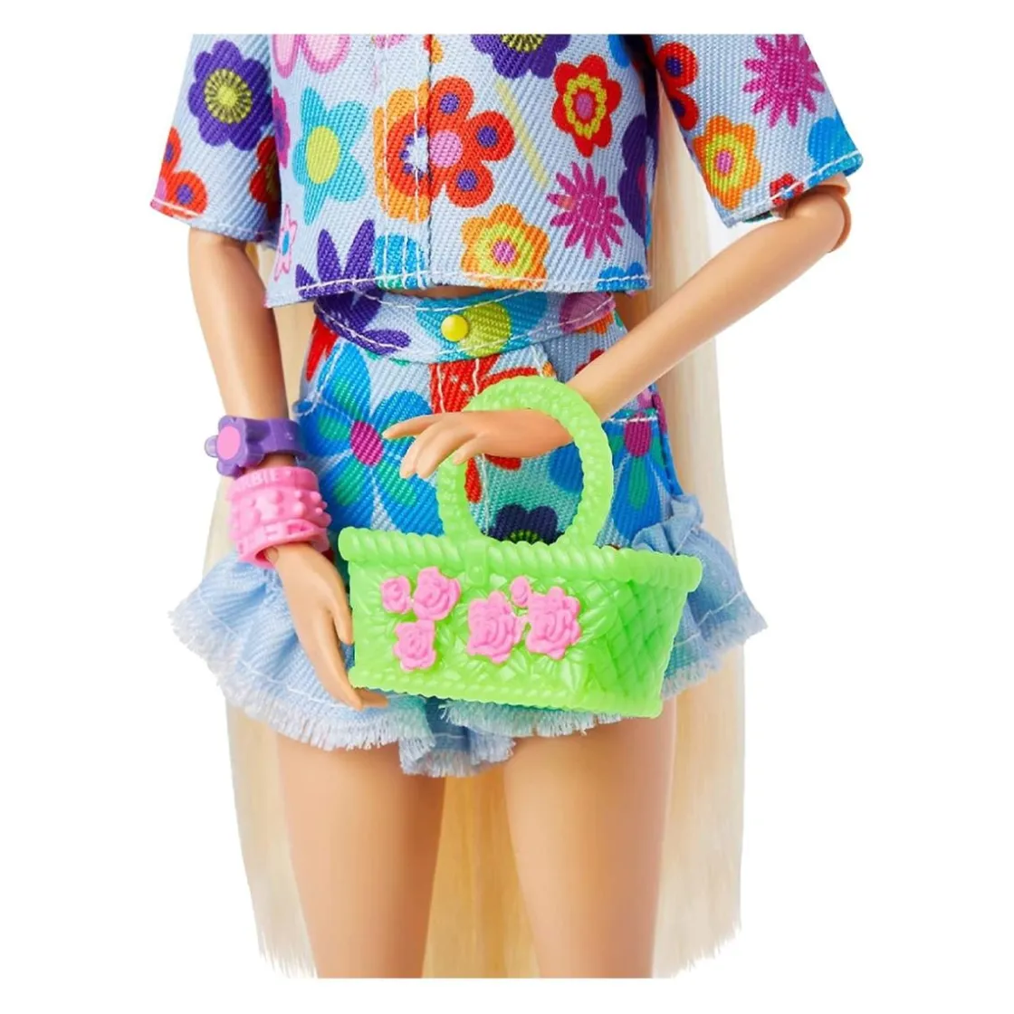 BARBIE - Muñeca Extra - Conjunto de flores* Muñecas