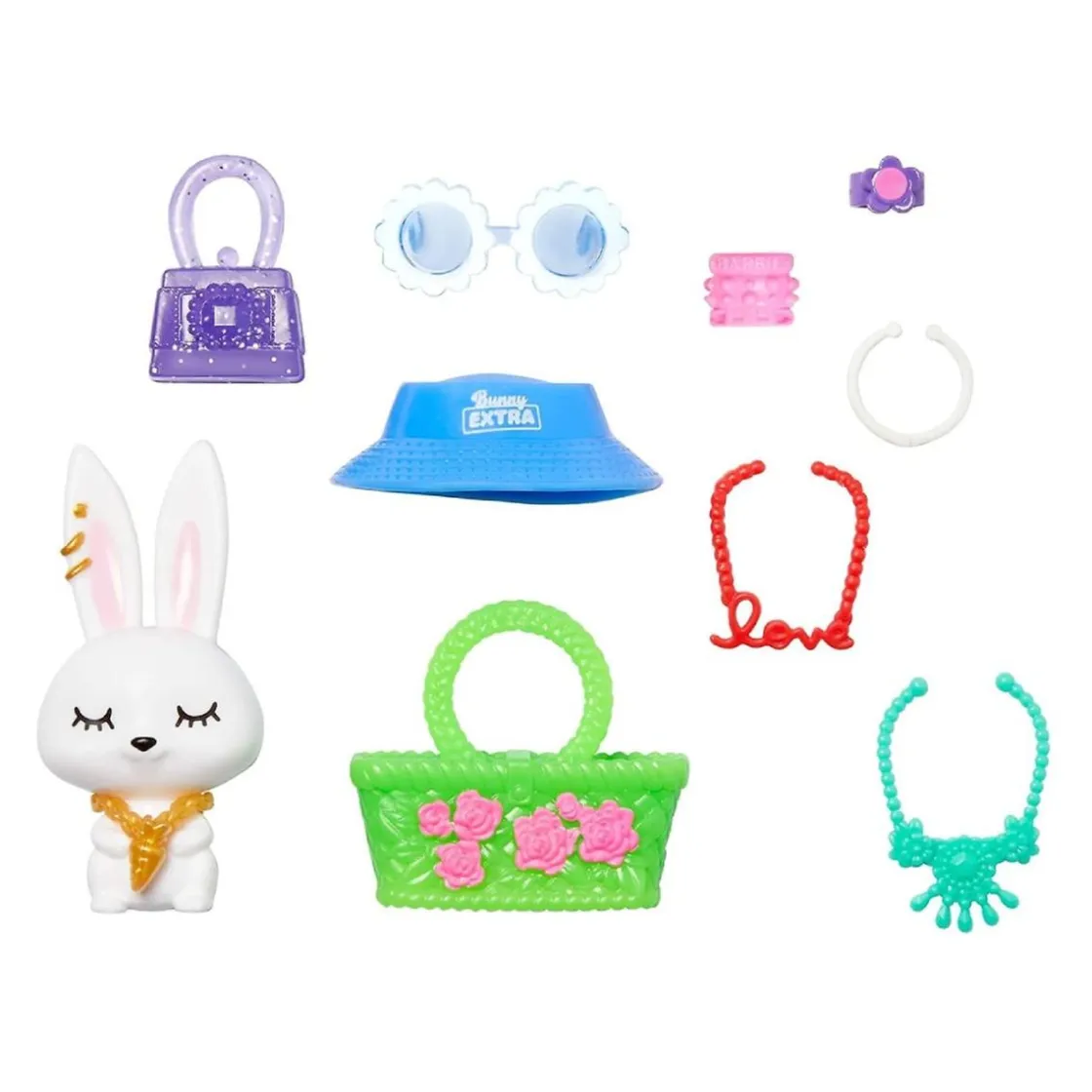 BARBIE - Muñeca Extra - Conjunto de flores* Muñecas