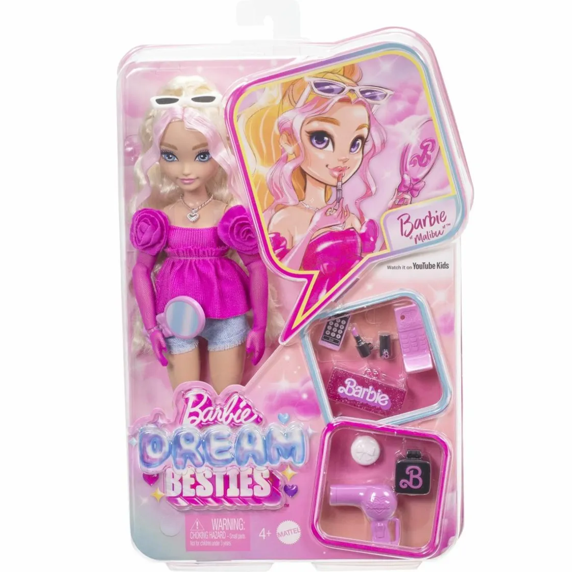 MATTEL Barbie - Muñeca fashion dream besties Malibú* Muñecas