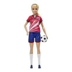 MATTEL Barbie - Muñeca futbolista