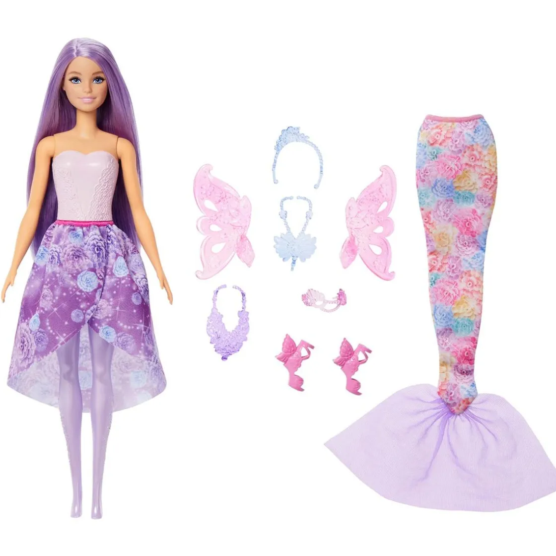 MATTEL Barbie - Muñeca Moda Fantasía Sirena