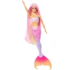 MATTEL Barbie - Muñeca sirena cambio de color con delfín y accesorios ㅤ* Muñecas