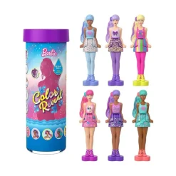 BARBIE - Muñeca sorpresa Mini Land Color Reveal (Varios modelos)