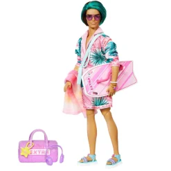 MATTEL Barbie - Muñeco Ken Estilo Tropical con Accesorios ㅤ* Muñecas