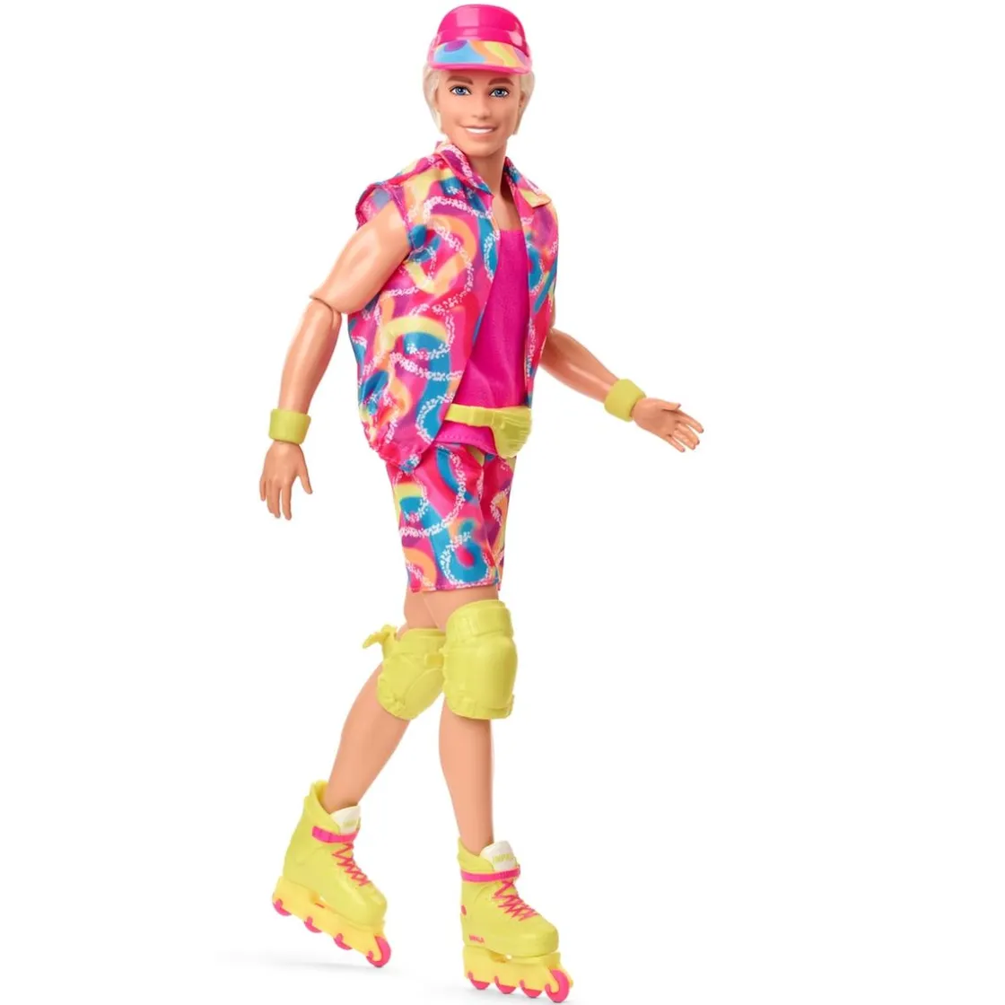 MATTEL Barbie - Muñeco patinador con estilo retro y patines en línea ㅤ* Muñecas