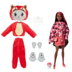 MATTEL Barbie - Panda - Muñeca sorpresa con accesorios moda y mascota (Varios modelos) ㅤ* Muñecas