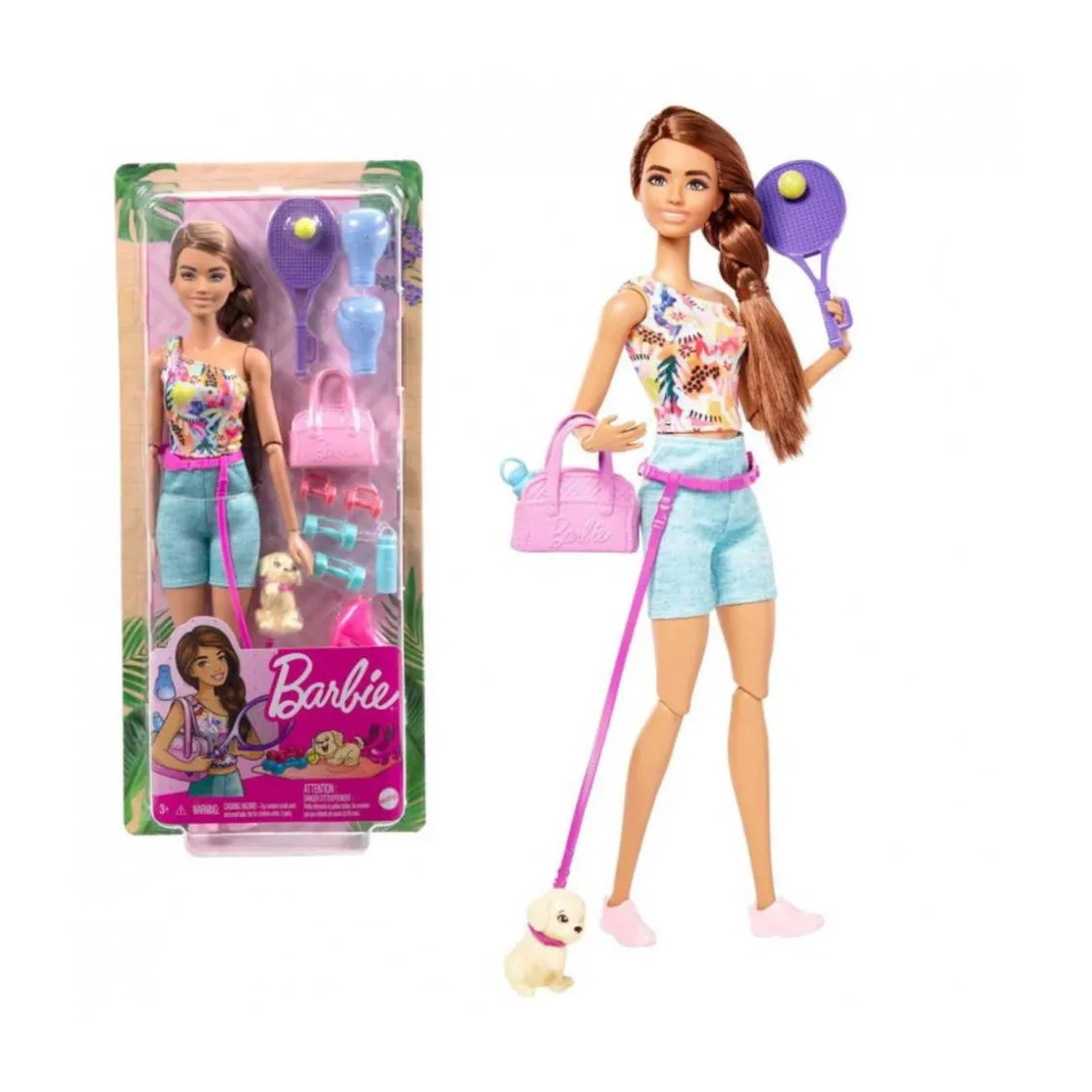 MATTEL Barbie - Playset bienestar al aire libre* Muñecas