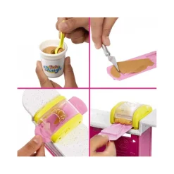 MATTEL Barbie - Playset muñeca Malibú con pastelería* Muñecas