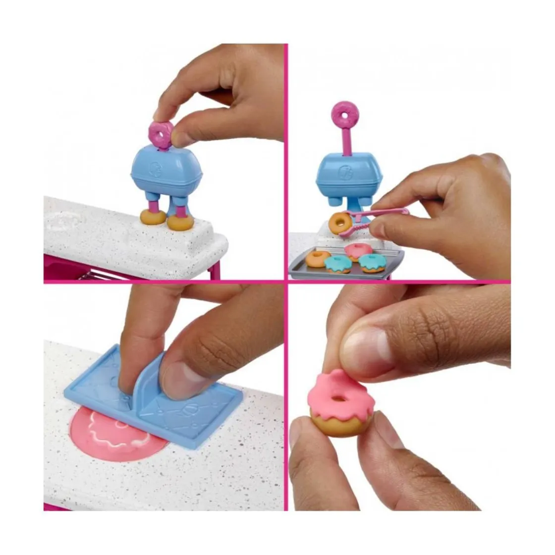 MATTEL Barbie - Playset muñeca Malibú con pastelería* Muñecas