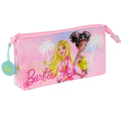 SAFTA Barbie - Portatodo Triple - Colección Painterly