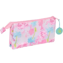 SAFTA Barbie - Portatodo Triple - Colección Painterly