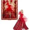MATTEL Barbie - Signature con vestido rojo a cuadros