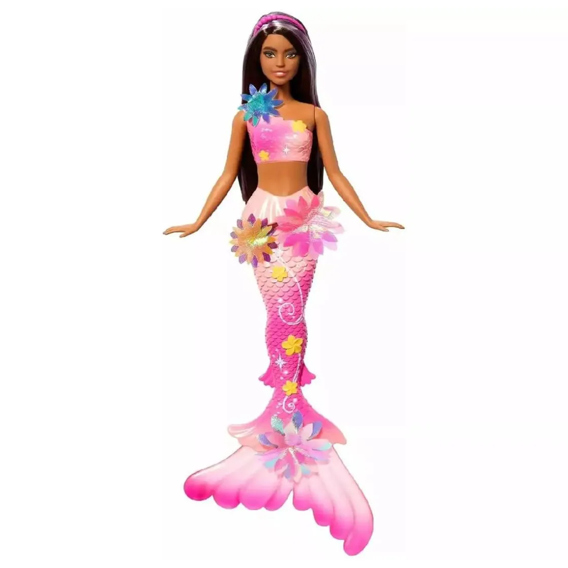 BARBIE - Sirena Flores Mágicas - Morena