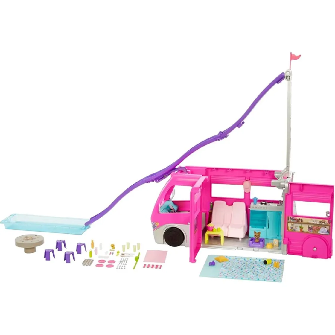 MATTEL Barbie - Supercaravana Dreamcamper* Muñecas