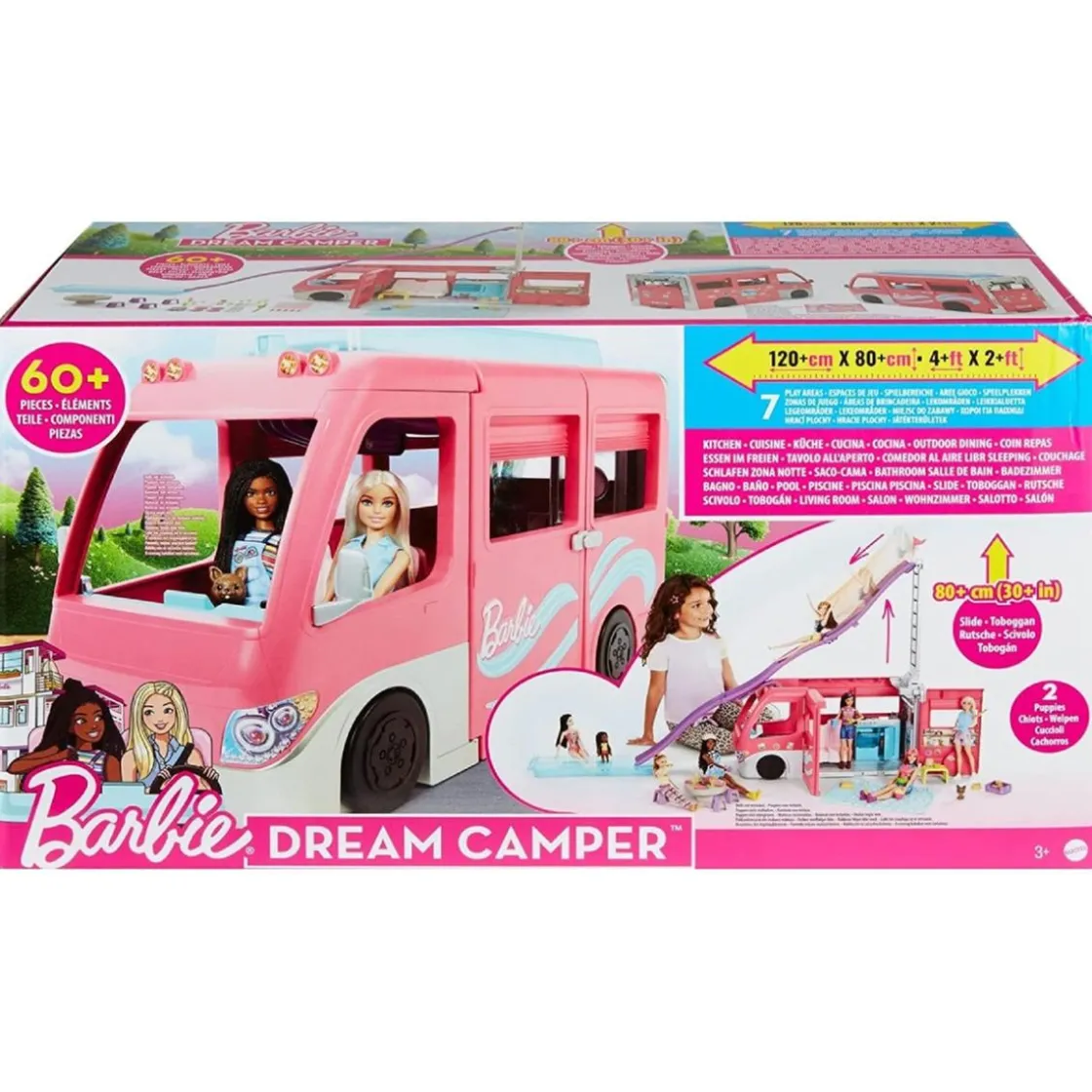 MATTEL Barbie - Supercaravana Dreamcamper* Muñecas