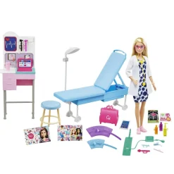 TOYS "R" US Barbie - Tú Puedes ser Doctora, Set de Juego con Accesorios médicos ㅤ